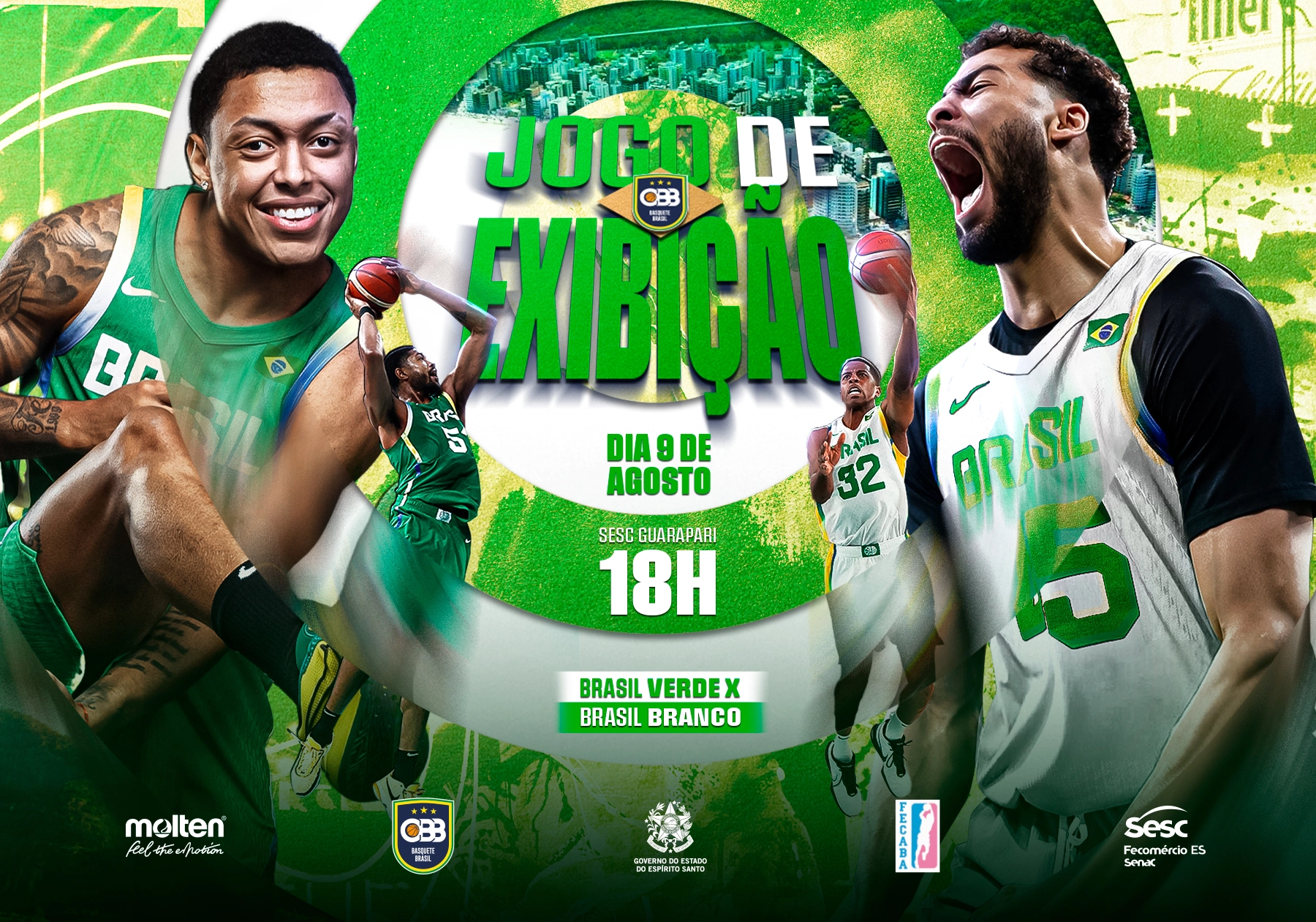 Jogo Exibição - Brasil Verde x Brasil Branco